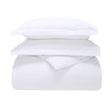 Rome Flannel Cotton Fuzzy Warm Solid Duvet Cover Set - Duvet Cover Set by Superior Brand