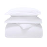 Rome Flannel Cotton Fuzzy Warm Solid Duvet Cover Set - Duvet Cover Set by Superior Brand