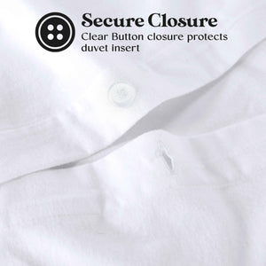 Rome Flannel Cotton Fuzzy Warm Solid Duvet Cover Set - Duvet Cover Set by Superior Brand