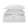 Rome Flannel Cotton Fuzzy Warm Solid Duvet Cover Set - Duvet Cover Set by Superior Brand