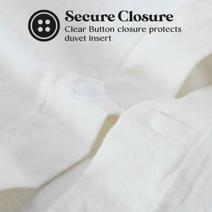 Rome Flannel Cotton Fuzzy Warm Solid Duvet Cover Set - Duvet Cover Set by Superior Brand