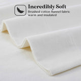 100% Cotton Flannel Sheet Set Solid Deep Pocket Fuzzy Warm Rome - Sheet Set by Superior Brand