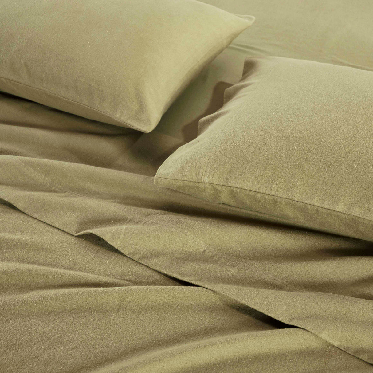 100% Cotton Flannel Sheet Set Solid Deep Pocket Fuzzy Warm Rome - Sheet Set by Superior Brand