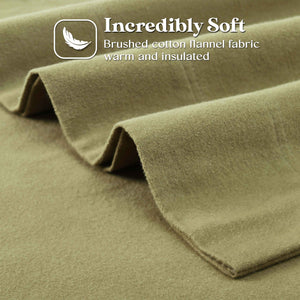 Rome Flannel Cotton Solid Fuzzy Pillowcases, Set of 2 - Pillowcases by Superior Brand