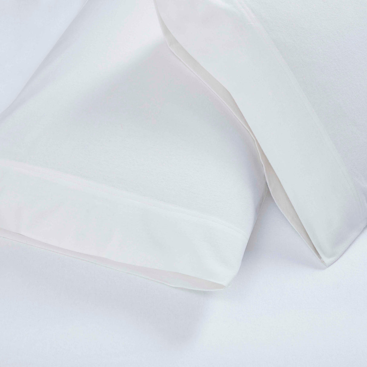 Rome Flannel Cotton Solid Fuzzy Pillowcases, Set of 2 - Pillowcases by Superior Brand