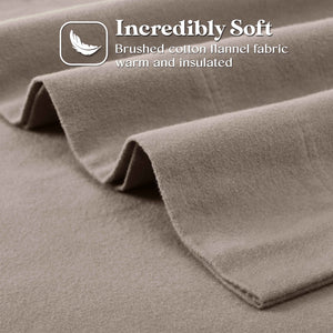 Rome Flannel Cotton Solid Fuzzy Pillowcases, Set of 2 - Pillowcases by Superior Brand