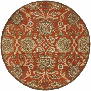Conesus Hand Tufted Rust 1062 Area Rug - Clearance