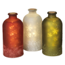 Lighted Snowflake Luminary Bottles -