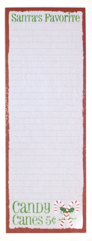 Magnetic Memo Pad - Candy Crush