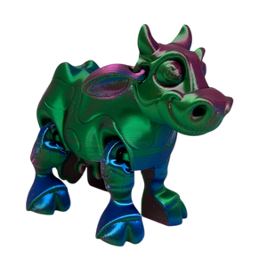 Daisy The Dairy Cow  - Metallic Color