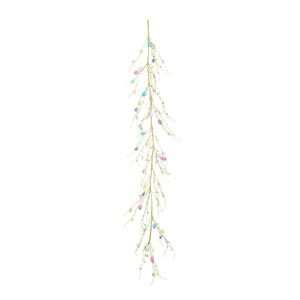 Pastel Easter Egg Garland - 4 Feet long