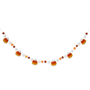 Candy Corn Halloween Garland - 60 Inches Long