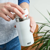 Stay-chill slim can cooler in pearl white by host®