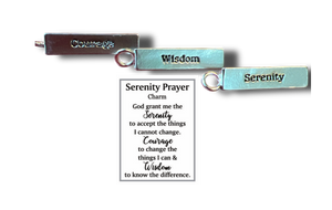 Serenity Prayer Charm