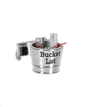 Live Your Bucket List Charm