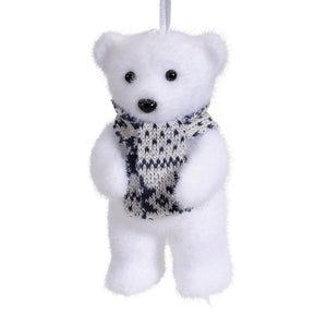 Frosty Polar Bear Ornament -