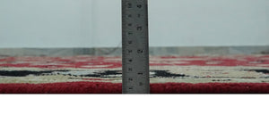 Rust, Olive and Black Hand Knotted Traditional Oriental Custom Made Wool Area Rug