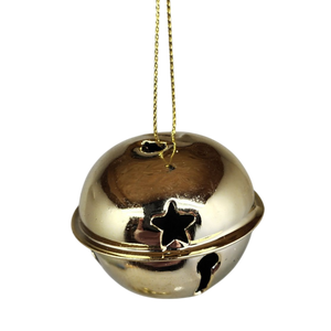Jingle Bells (8 pack) - 50mm - Gold