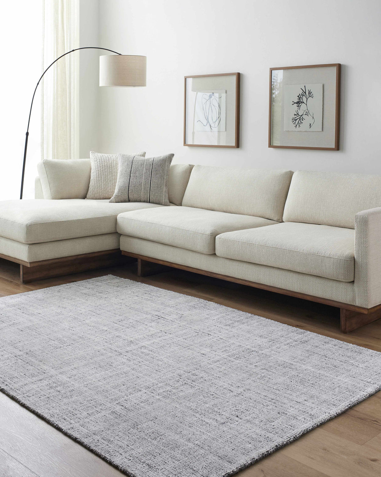 Rasim Charcoal Area Rug - Clearance