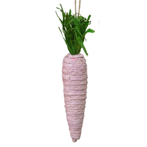 Sisal Rope Carrot Ornament -