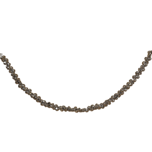 70 Inch Metal Jingle Bell Garland - Silver