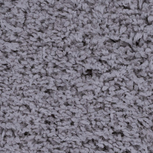 Tingly Solid Grey Shag Rug - Clearance