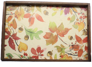 Fruitful Harvest Wood Tray