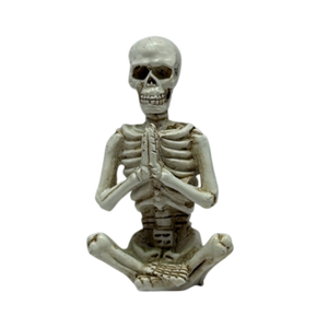 3 inch Tall Skeleton -Padmasana (Lotus) Pose