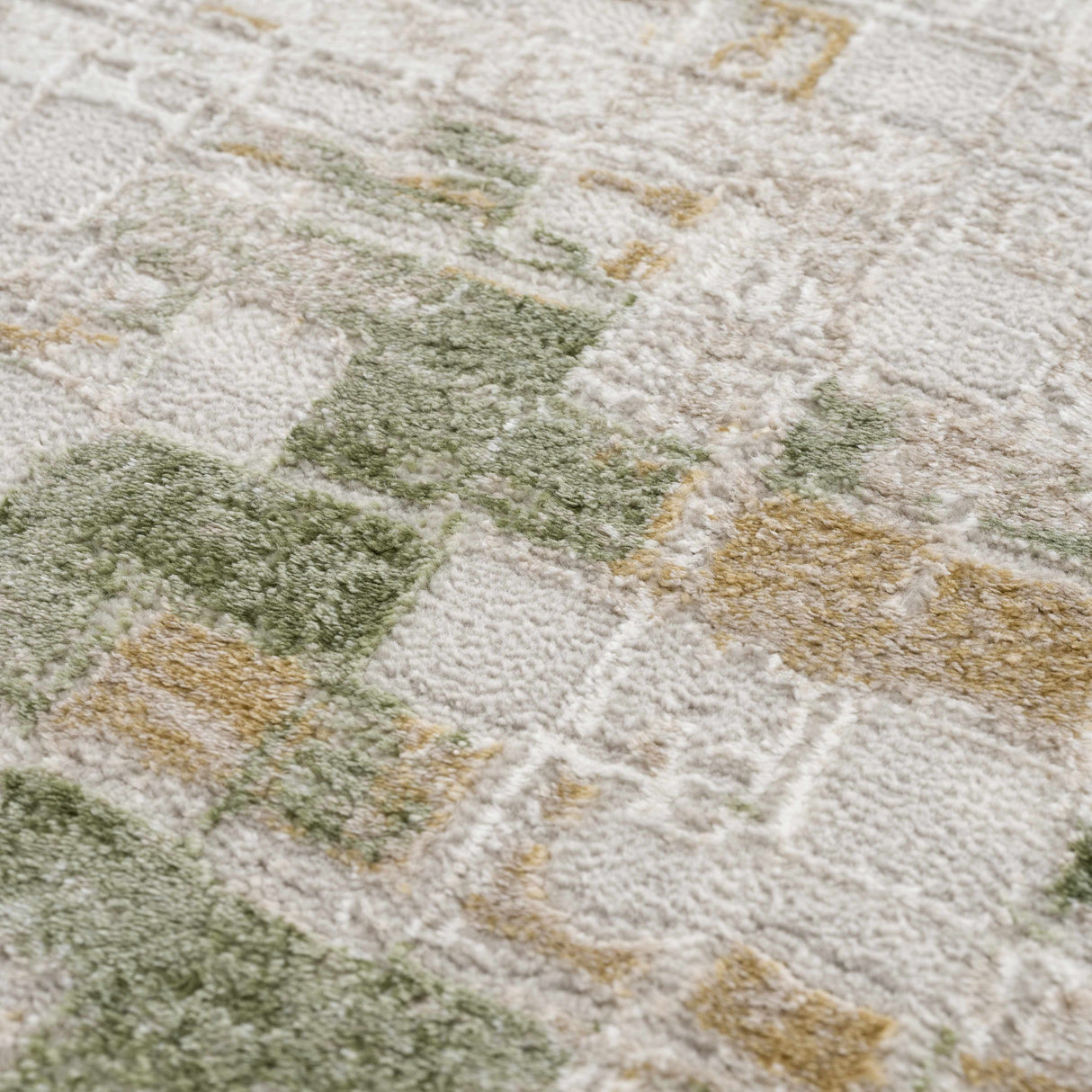 Liveri Green Mosaic Rug