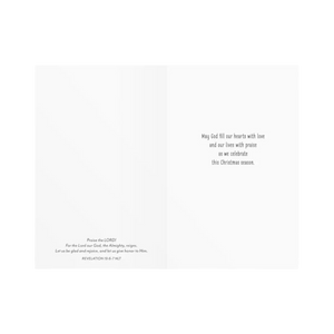 Let Us Be Glad and Rejoice - 18 Christmas Boxed Cards and Envelopes