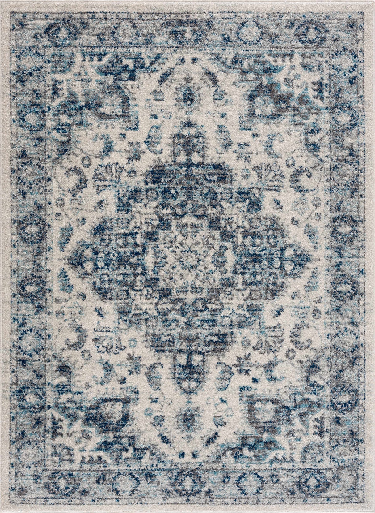 Istanbullu Blue Area Rug - Clearance