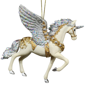 Celestial Pegasus Ornament - Approximately 5 Inches