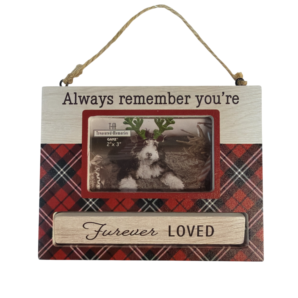 Pet Photo Frame Ornament - Always Remember