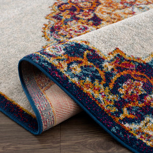 Istanbul Orange Area Rug - Clearance