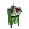 Wooden Christmas Mailbox Ornament -