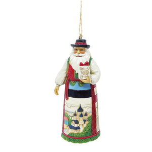 Baltic Santa Ornament
