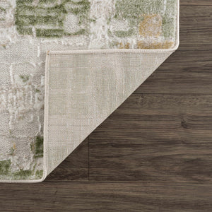 Liveri Green Mosaic Rug