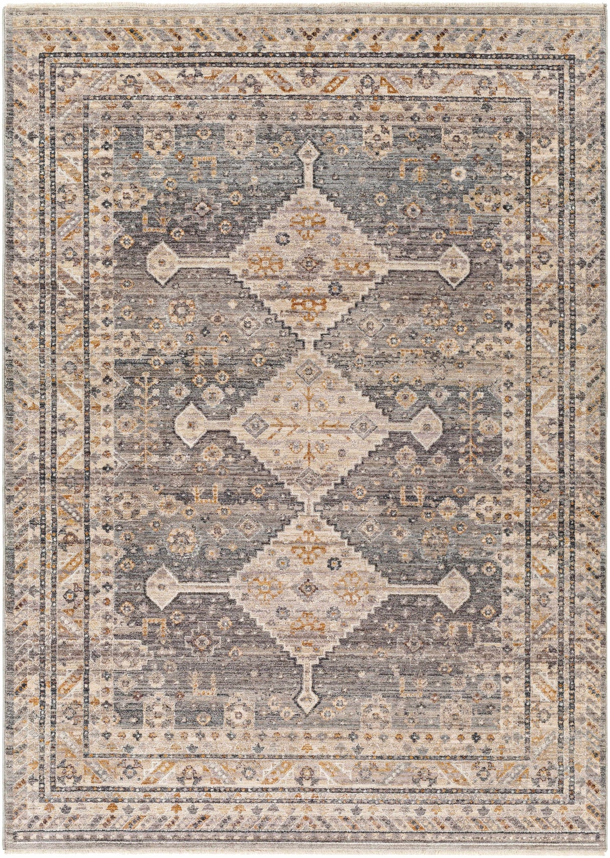 Lyam Lu x e Rug with Fringes