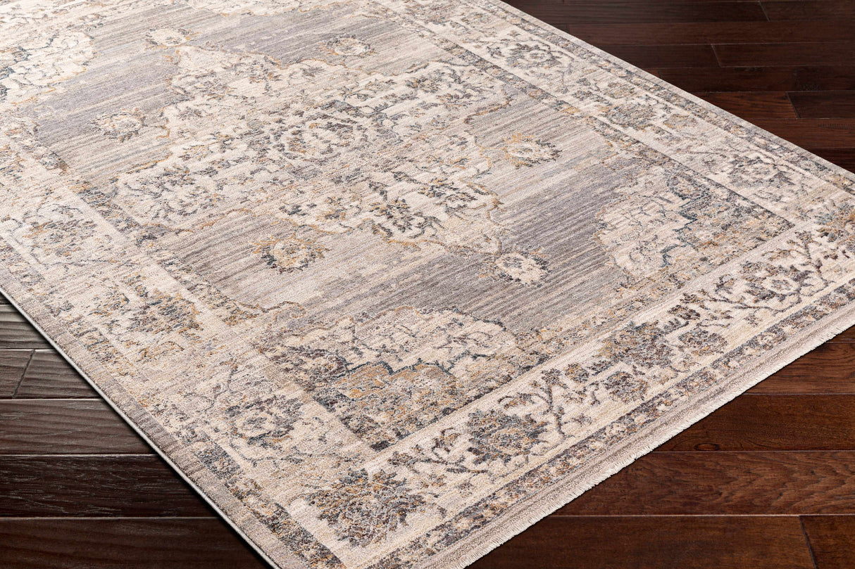 Cream Brown Zola Area Rug - Clearance