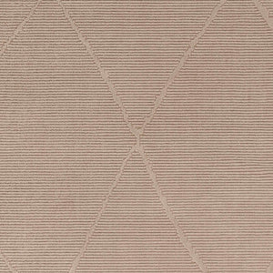Aldis Tan Plush Textured Washable Rug  - Clearance