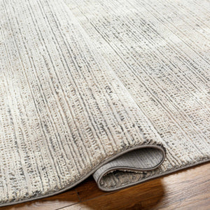 Chiyo Tan Plush Textured Washable Rug