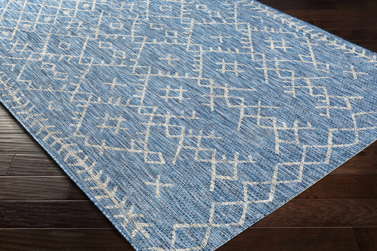 Maunawili Blue Nordic Rug - Clearance