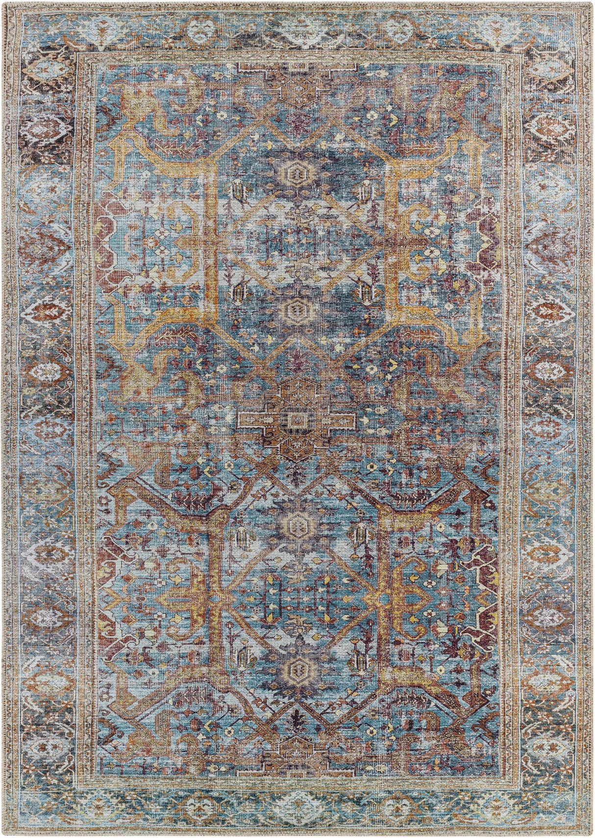 Kaif Washable Area Rug - Clearance