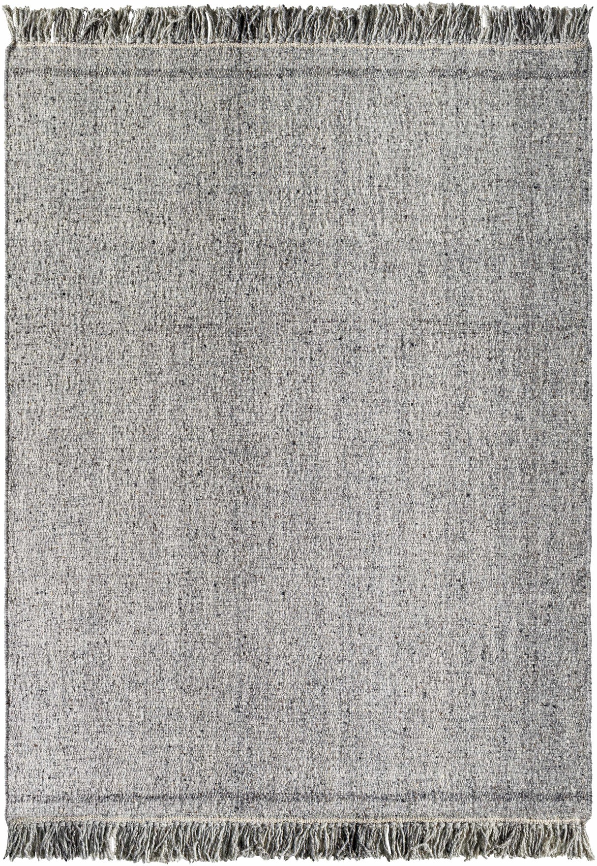 Nsomi Gray Wool Area Rug - Clearance