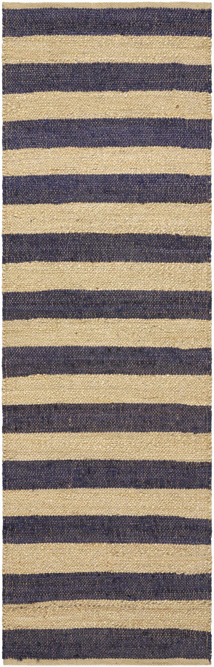 Ilkay Beige & Black Jute Area Rug - Clearance