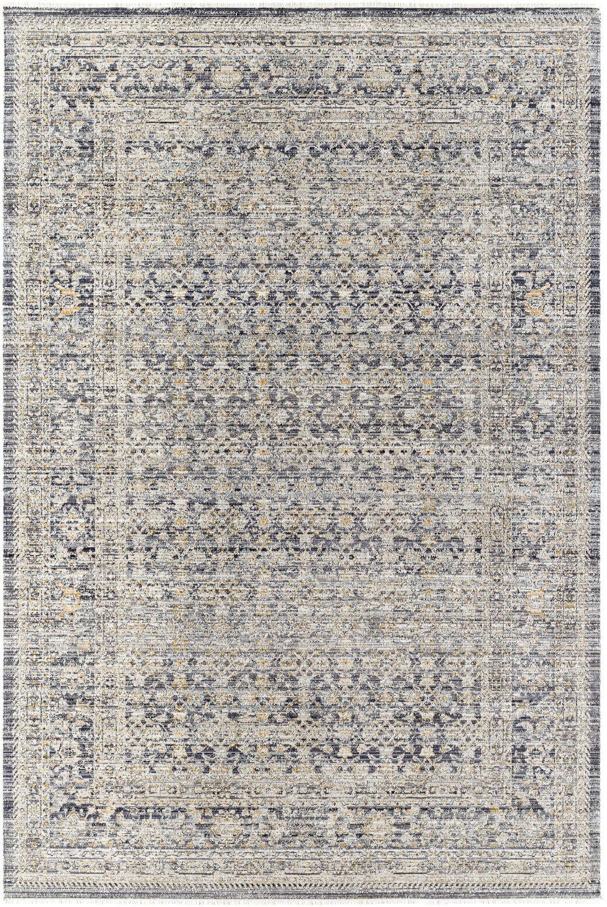 Margaret Navy Washable Rug - Becki Owens x Livabliss