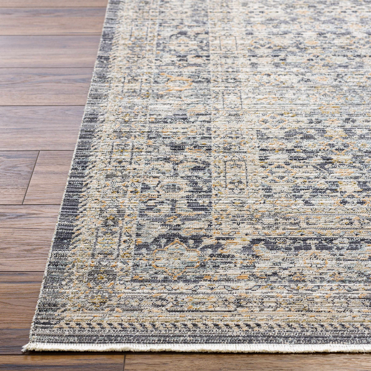 Margaret Navy Washable Rug - Becki Owens x Livabliss
