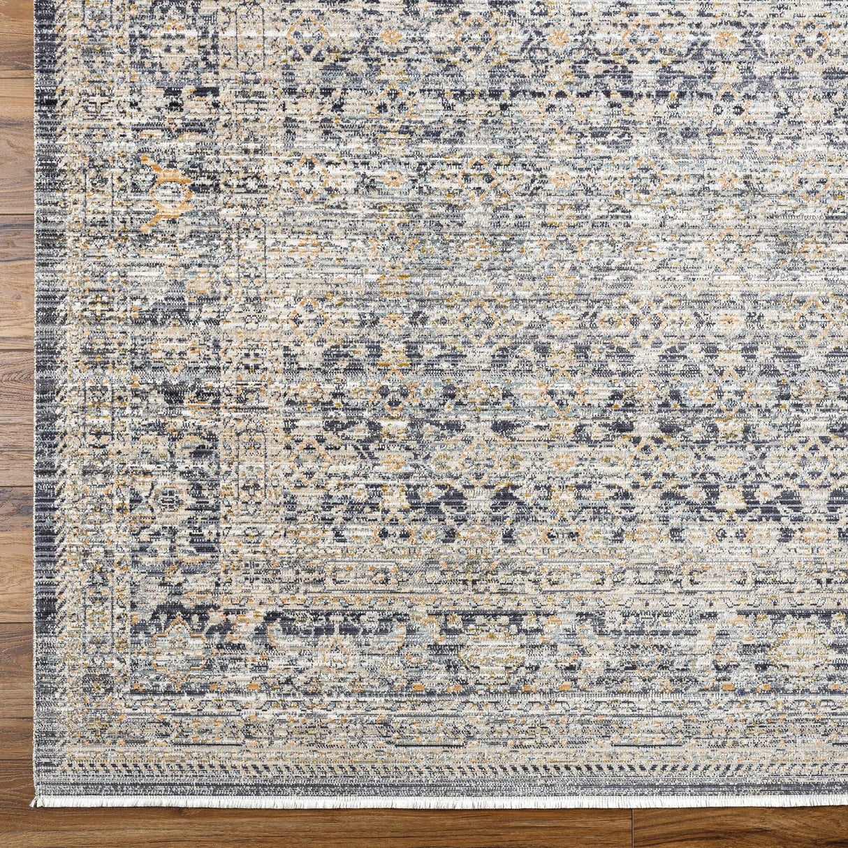 Margaret Navy Washable Rug - Becki Owens x Livabliss