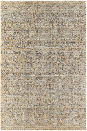 Margaret Beige & Blue Washable Rug - Becki Owens x Livabliss - Clearance