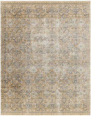 Margaret Beige & Blue Washable Rug - Becki Owens x Livabliss - Clearance